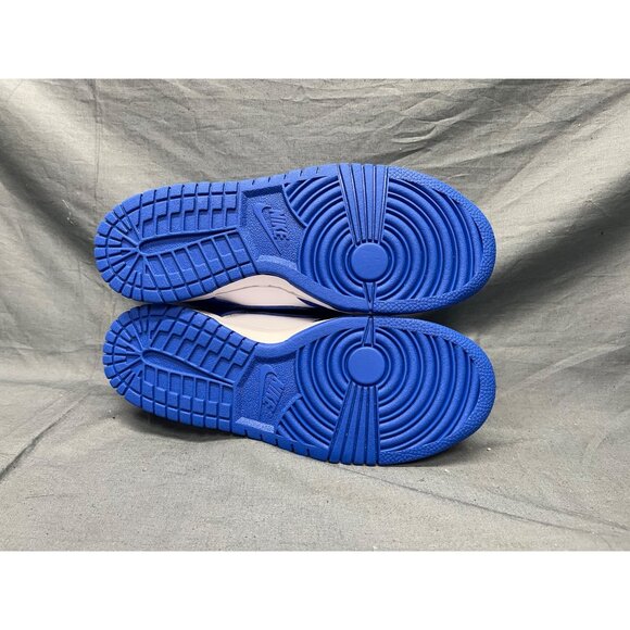 Nike Boys Dunk Low (GS) Sneakers Leather White Hyper Royal Size 7 NEW NO BOX! - Picture 10 of 11